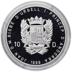 Andorra, 10 Diners 1999