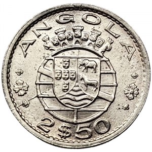 Angola, 2,50 Escudos 1974
