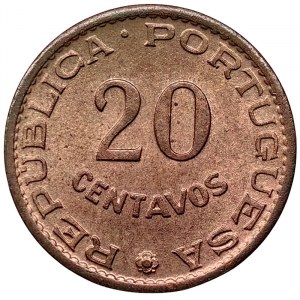 Angola, 20 Centavos 1962