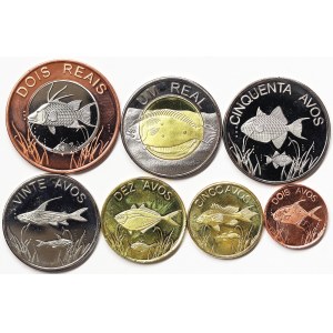 Cabinda (Angola Fantasy coins), Lot 7 pcs.