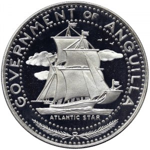 Anguilla, 4 Dollars 1969