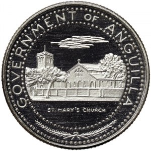 Anguilla, 1/2 Dollar 1969