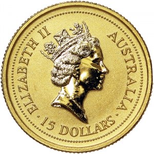 Australia, 15 Dollars 1998