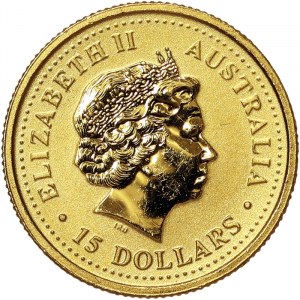 Australie, 15 dollars 2001