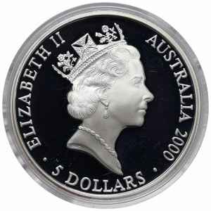 Australia, 5 Dollars 2000, Canberra