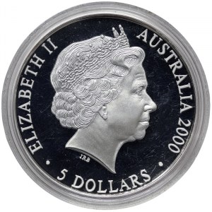 Australia, 5 Dollars 2000, Perth
