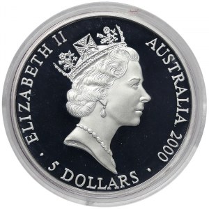 Australia, 5 Dollars 2000, Perth