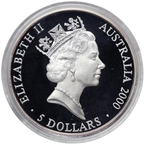 Australia, 5 Dollars 2000, Perth
