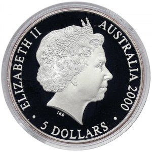 Austrália, 5 dolárov 2000, Canberra