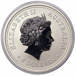 Australia, 5 Dollars 2004