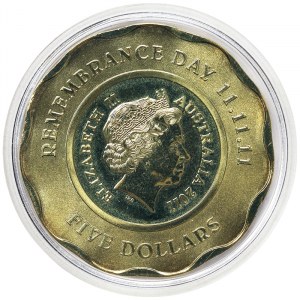 Australia, 5 Dollars 2011
