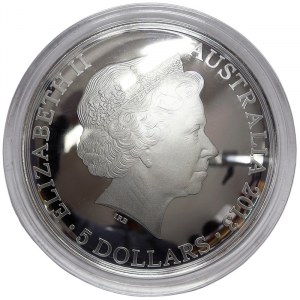 Australie, 5 dollars 2013