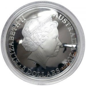 Australia, 5 Dollars 2014