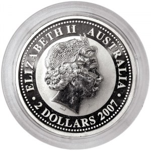 Australia, 2 Dollars 2007