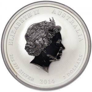 Australia, 2 Dollars 2014