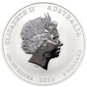 Australia, 2 Dollars 2015