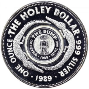 Australia, 1 Dollar+25 Cents 1989