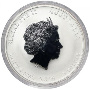 Austrália, 1 dolár 2016