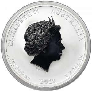 Australia, 1 Dollar 2018
