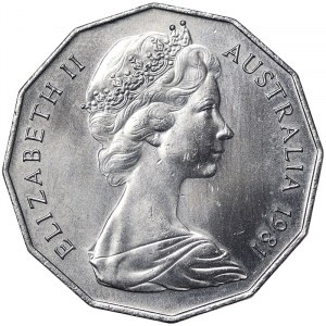Australia, 50 Cents 1981