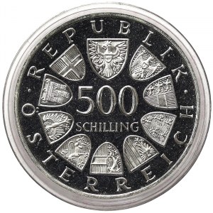 Austria, 500 Schilling 1983