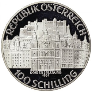 Austria, 100 Schilling 1991