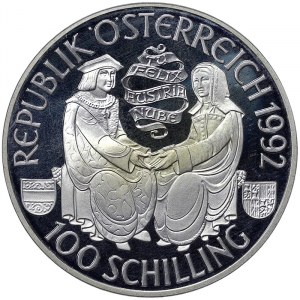 Austria, 100 Schilling 1992