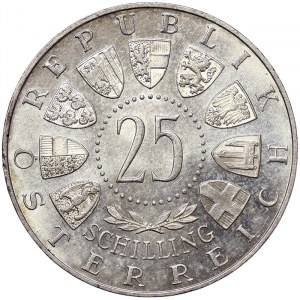 Austria, 25 Schilling 1955