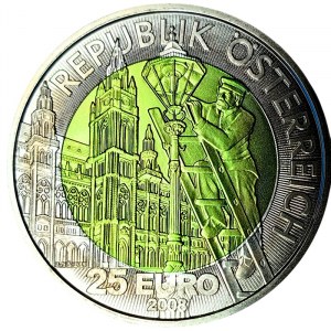 Austria, 25 Euro 2008