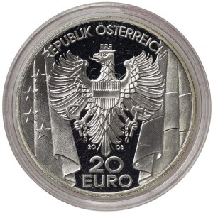 Austria, 20 Euro 2003