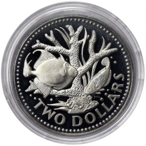 Barbados, 2 dolárov 1974