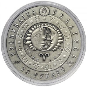 Belarus, 20 Roubles 2009