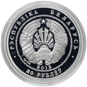 Belarus, 20 Roubles 2012