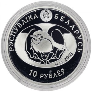 Belarus, 10 Roubles 2008