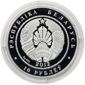 Belarus, 10 Roubles 2012