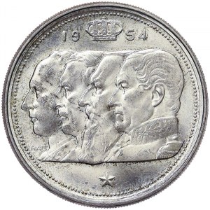 Belgium, 100 Francs 1954