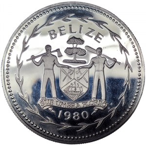Belize, 10 Dollars 1980