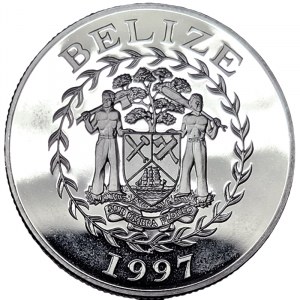 Belize, 1 dollaro 1997