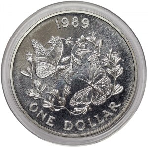 Bermuda, 1 Dollar 1989