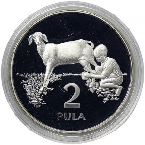 Botswana, 2 Pula 1989