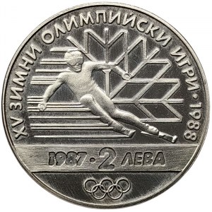 Bulharsko, 2 Leva 1986