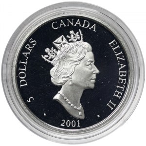 Kanada, 5 dolarów 2001