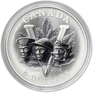 Canada, 5 Dollars 2005