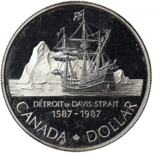 Kanada, 1 Dollar 1987