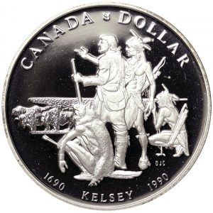 Canada, 1 Dollar 1990