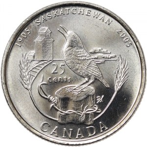 Canada, 25 Cents 2005