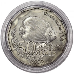 Cocos Keeling Islands, 50 Cents (Fantasy issue) 2004