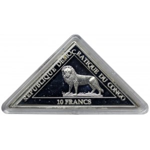 Congo, 10 Francs 2000