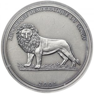 Congo, 10 Francs 2001
