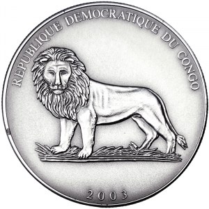 Congo, 10 Francs 2003